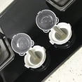 thumbnail image 2 of Shisuyan Kitchen Stove Knob Covers Clear Design 4Pcs 2.9In Square Ps Material, 2 of 8
