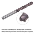 thumbnail image 3 of Uxcell 3.7mm DIN K45 Tungsten Carbide AlTiSin Coated Twist Drill Bit for Stainless Steel, 3 of 5
