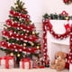 thumbnail image 4 of Cinta de Flores para Colgar En El Árbol de Navidad, 2 Metros de Lana, Ideal para Decorar Ventanas y Árboles de Navidad., 4 of 7