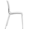 thumbnail image 3 of Murray Dining Chair - Sleek & Transparent Design, Sturdy & Stackable Clear Plastic. Versatile Style, Range of Colors. Contemporary Elegance for Modern Spaces., 3 of 4