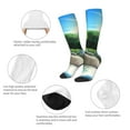 thumbnail image 4 of Saiise Bluey Funny Socks Men Women Boys Kids Adults Novelty Graphic Crew Tube Socks Crazy Design Casual Dress Socks for Sports,Running,Travel, 4 of 7