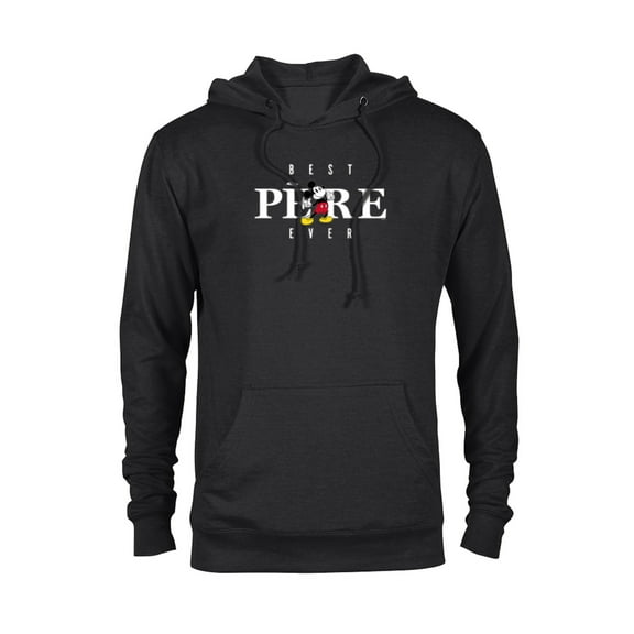 Disney Mickey Mouse Best Père Ever La Fête des Pères - Pullover Hoodie for Adults - Customized-Black