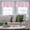 thumbnail image 5 of LALILO Kitchen Curtain Valance Tie Dye Colorful Boho Ink Rod Pocket Window Curtain 52"x 18" Set of 2, 5 of 7