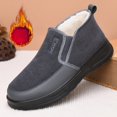 thumbnail image 2 of NOKIO Men'S Stylish Thermal Winter Snow Boots Men'S Padded Winter Walking Boots Men'S Warm Fleece-Lined Winter Shoes Warm And Snow Boots Fashion In Cold Men'S Insulated Fashion Boots, 2 of 5