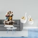 thumbnail image 2 of Figuras de cisne acrílico 2D, adorno de mesa, artesanía única, decoración para parejas, regalo, decoración del hogar para vacaciones, rincón, chimenea, 2 of 8