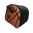 thumbnail image 2 of Bolso de hombro para baloncesto, bolsa de almacenamiento para fútbol, ​​Protector deportivo de cuero PU, práctico organizador cruzado de transporte a, 2 of 8