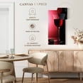 thumbnail image 5 of Elephant Stock Bordeaux Wine Wall Art - Food And Drink Canvas Canvas - 21" x 42", 5 of 8