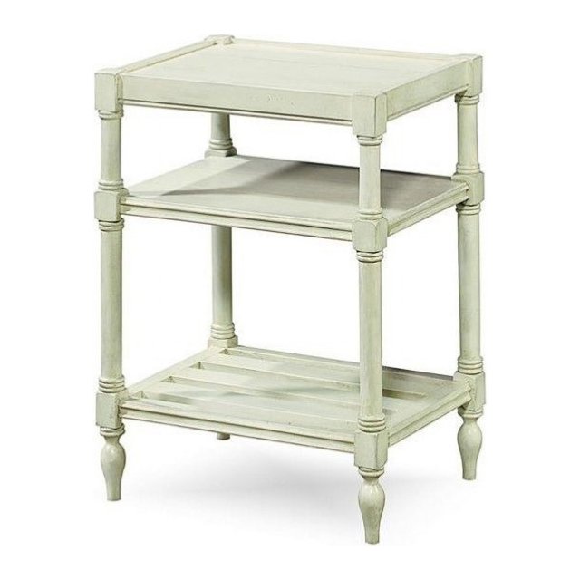 Universal Furniture Summer Hill Chair Side Table in Cotton