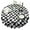 Black And White, variant on Black and White Wavy Checkerboard Pattern Round Tablecloth 60"x60",Wrinkle Wipeable Table Cloth for Kitchen Dining Room Picnic Patio Party