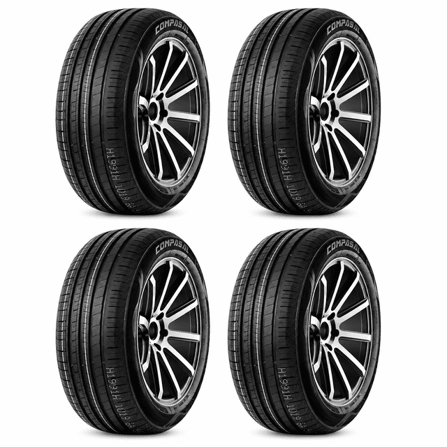 Kit 4 Llantas Compasal 185/65R14 Blazer HP 86H