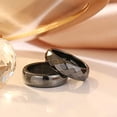 thumbnail image 2 of 3Pcs Magnetic Hematite Rings Hematite Stone Rings Balance Root Chakra Energy Crystal Therapy Gift for Men Women Unisex, 2 of 8