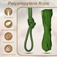 thumbnail image 3 of Uxcell Cuerda de Paracord de 1/8" 100 pies 7 hebras Cuerda de Camping Cuerdas de Polipropileno trenzadas Cuerdas de sujeción Verde Matcha, 3 of 6