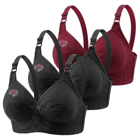 Everyday Bras for Women Front Closer Bras for Older Women Bra Front Closure Minimizer Sports Bras for Women Cute Bras for Teens Bras for Women Clearance Plus Size