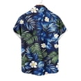 thumbnail image 6 of CHUMUD Men's Hawaiian Shirt S-5XL Short Sleeve Summer Beach Tropical Button Down Collared Shirt Vacation (Avail for Big & Tall), 6 of 6