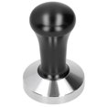 thumbnail image 2 of Coffee Tamper Flat Bottom Powder Hand Press Hammer Coffee Making Accessories Kitchen UtensilBlack, 2 of 9