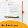 thumbnail image 5 of BIC 4 Color Ball Pen, Medium Point, 1.0 mm, Assorted Ink, 3 Count, 5 of 7