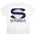 thumbnail image 2 of Superman 2025 S World Logo Kids T Shirt for Youth Boys and Girls, 2 of 6
