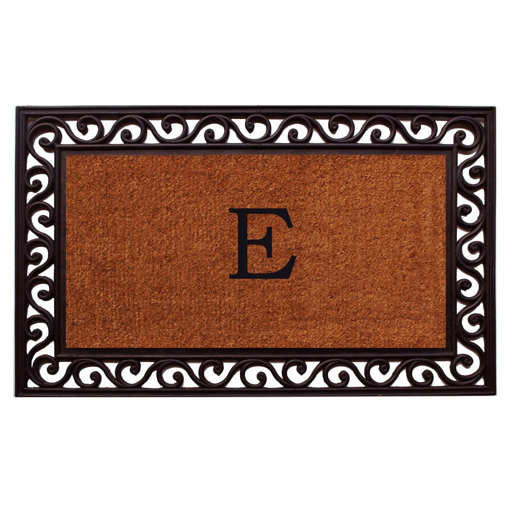 Calloway Mills Rembrandt Monogram Outdoor Doormat 18" x 30" (Letter B)