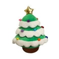 thumbnail image 3 of de Navidad de peluche, juguete de peluche de de Navidad, lindo adorno navideño para compañeros de trabajo de hotel, sala de estar, 35 centímetros, 3 of 8