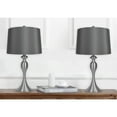 thumbnail image 3 of Grandview Gallery 27 Inch Tall Modern Table Lamps, Dark Gray (Set of 2), 3 of 3