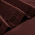thumbnail image 4 of Superior Egyptian Cotton Deep Pocket 650 TC Sheet Set, Olympic Queen, Burgundy, 4 of 8