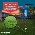 thumbnail image 4 of Flowtron Electric Bug Zapper, 1 Acre Outdoor Mosquito Zapper, 40W UV, 5600V Shock Grid (Blue), 4 of 9