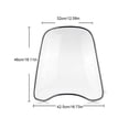 thumbnail image 3 of Thinsony Motorcycle Windshield Motorbike Windscreen Riding Scooter Outdoor Protection Repairing Visible Replacement Accessory, 3 of 6