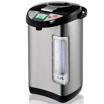 Spaco 5-liter Electric LCD Water Boiler and Warmer, Instant Electric Hot Water Boiler and Warmer for Tea, Coffee and Baby Formula