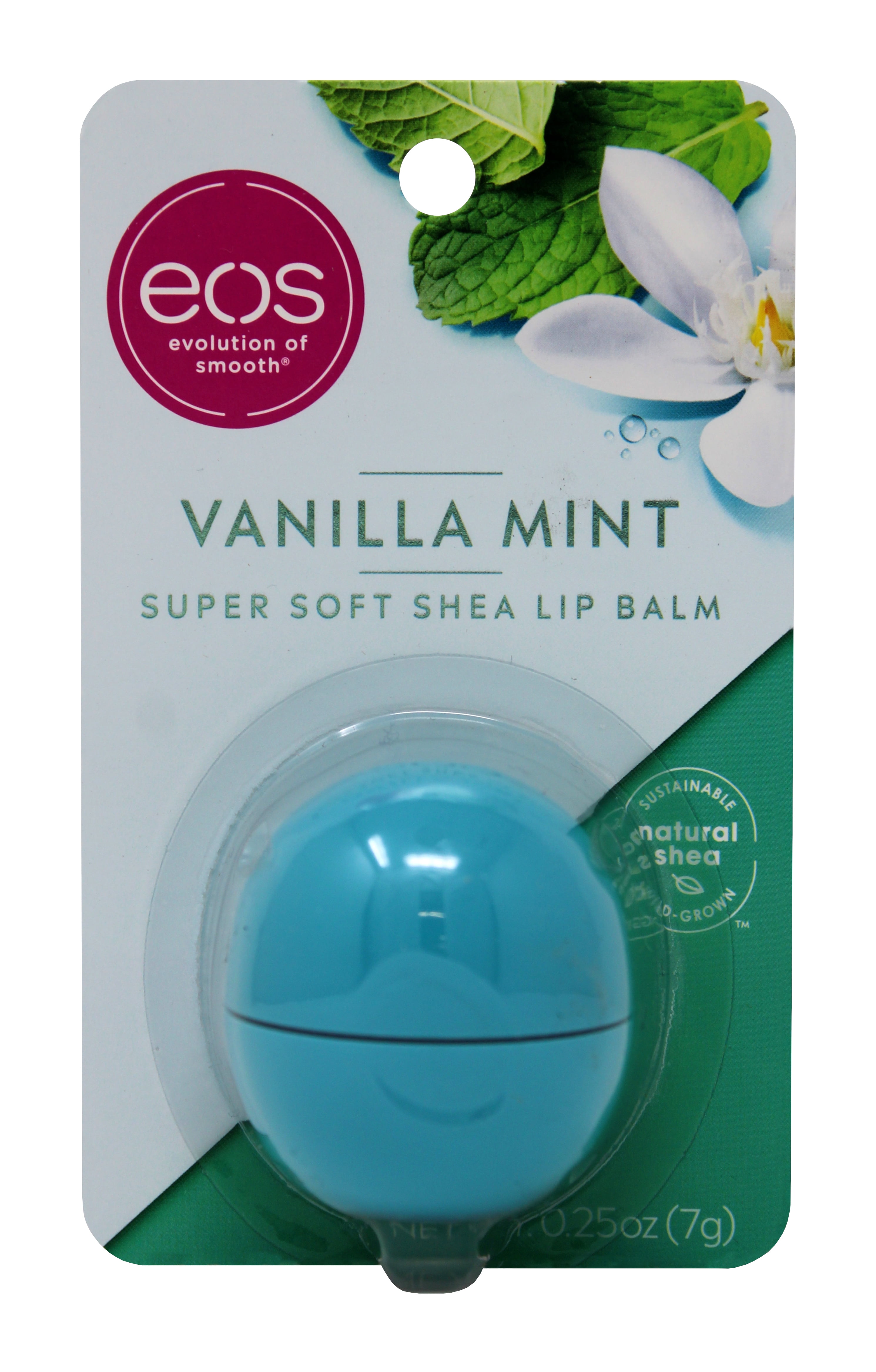 eos Visibly Soft Lip Balm Vanilla Mint (Pack of 18)
