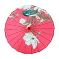 thumbnail image 2 of de papel aceitado chino, de danza clásica, a prueba de lluvia, portátil, sombrilla de estilo oriental para disfraces, festivales de Estilo H Yinane sombrilla china, 2 of 5