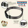 thumbnail image 5 of Country Brook Petz® Everyday Charcoal Dog Collar, Medium, 5 of 6
