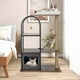 thumbnail image 2 of Costway Torre Para Gatos De 118 Cm De Altura Con Marco De Metal Con Percha Superior, Condominio Para Gatos, Postes Rascadores De Yute, Tablero De Sisal, Bola Colgante, 2 of 4