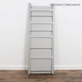 thumbnail image 4 of LINJH  Merchants Ladder Shelf - Distressed Rustic Ladder - Leaning Bookshelf for Rustic Home Decor (Light Grey), 4 of 8