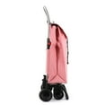 thumbnail image 4 of ROLSER I-Max Tweed 4 Wheel 2 Swivelling Foldable Shopping Trolley - Gray, 4 of 5
