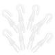 thumbnail image 2 of 8 ganchos para varilla de persiana: Mini repuesto para persianas sin cordón y persianas verticales. Pieza de ferretería transparente., 2 of 7