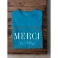 thumbnail image 3 of Merci Young Fashion T-Shirt Men -Image by Shutterstock, Male XX-Large, 3 of 4