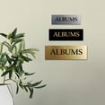 thumbnail image 3 of Signs ByLITA Basic Albums Sign (Red) - Large, 3 of 6