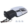 thumbnail image 3 of Gsuatey Rearview Mirror Front Left Driver Side Power Heated Foladable Car Side Mirror for Ram 1500 2013-2018 Replaces 68096199AF-PFM 68231243AI, 3 of 15