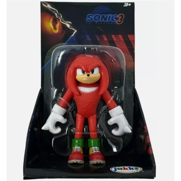 Figura de Acción JAKKS Pacific Knuckles de Sonic 3 de 6 cm