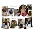 thumbnail image 3 of FreshPretty V Neck T Shirts for Women Summer Tops Spring Short Sleeve Dressy Casual Blouses Basic Tees Fashion Clothing, 3 of 7