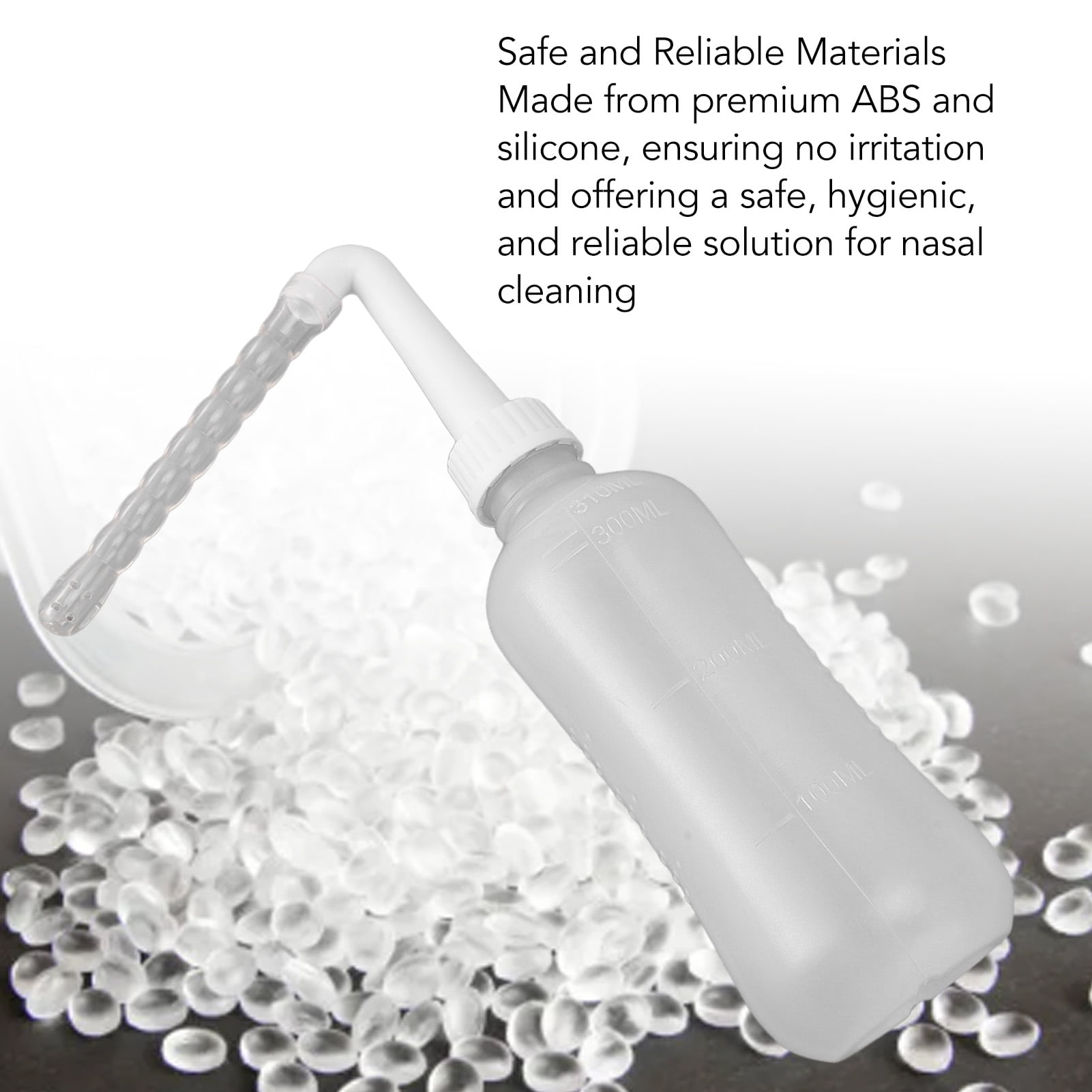 Neti Pot Botella De Enjuague Nasal, Limpiador De Lavado Nasal