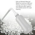 thumbnail image 3 of Neti Pot Sinus Rinse Bottle Silicone ABS Manual Nose Wash Cleaner Nasal Irrigation Bottle For Adults Kids, 3 of 8