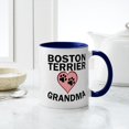 thumbnail image 4 of CafePress - Boston Terrier Grandma Mugs - 11 oz Ceramic Mug - Novelty Coffee Tea Cup, 4 of 4
