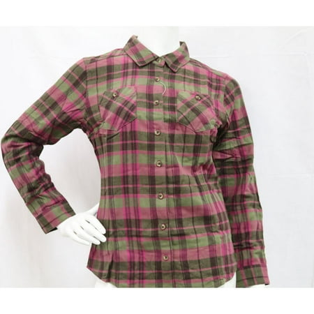 Gander Mountain Women's Explorer Flannel Shirt In Boysenberry - (Best Wool Flannel Shirts)