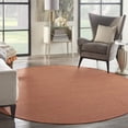 thumbnail image 6 of 8' Charcoal Round Power Loom Area Rug, 6 of 8