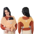 thumbnail image 1 of BabbleRoo Portabebés - Portabebés Baby Essentials, seguro y cómodo, transpirable, fácil de usar, ajustable XS a XL, promueve el vínculo entre padres e hijos, Oak Buff, 1 of 5