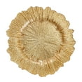 thumbnail image 3 of Plato de cristal para fruta Gloria Plato de servicio decorativo Irregular Dorado, 3 of 9