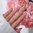 thumbnail image 2 of Press On Nails btartboxnails XCOATTIPS French Tip Red Short, 2 of 7