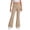 0_@Khaki294, variant on Kiijoy Girls School Uniform Flare Pants Pull-On Stretch Twill Trousers, Sizes 5-16