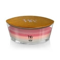 thumbnail image 3 of WoodWick Scented Trilogy Ellipse Candle, Melon Blossom | Coastal Sunset | Palo Santo, 16oz, 3 of 6